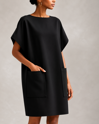 Robe Oversize Élégante à Poches