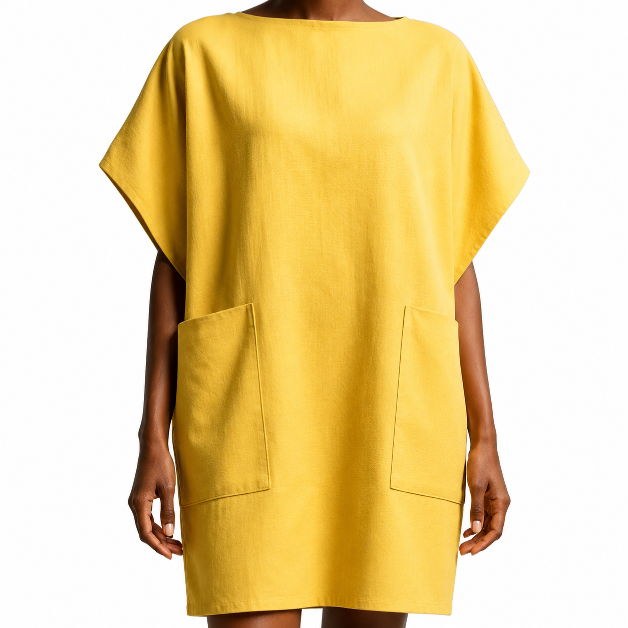 Robe Oversize Élégante à Poches