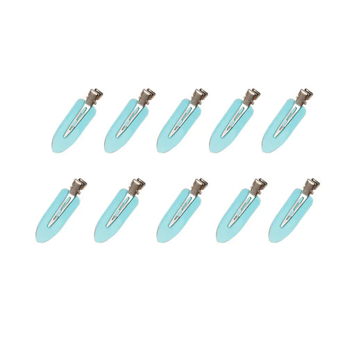 10pcs/set No Crease Basic Hair Clips For Women Girls Hair Styling