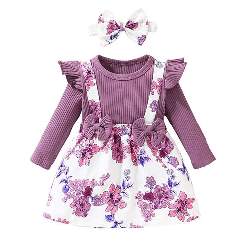 Dress For Kids 3 Months - 3 Years old Birthday Korean Style Long