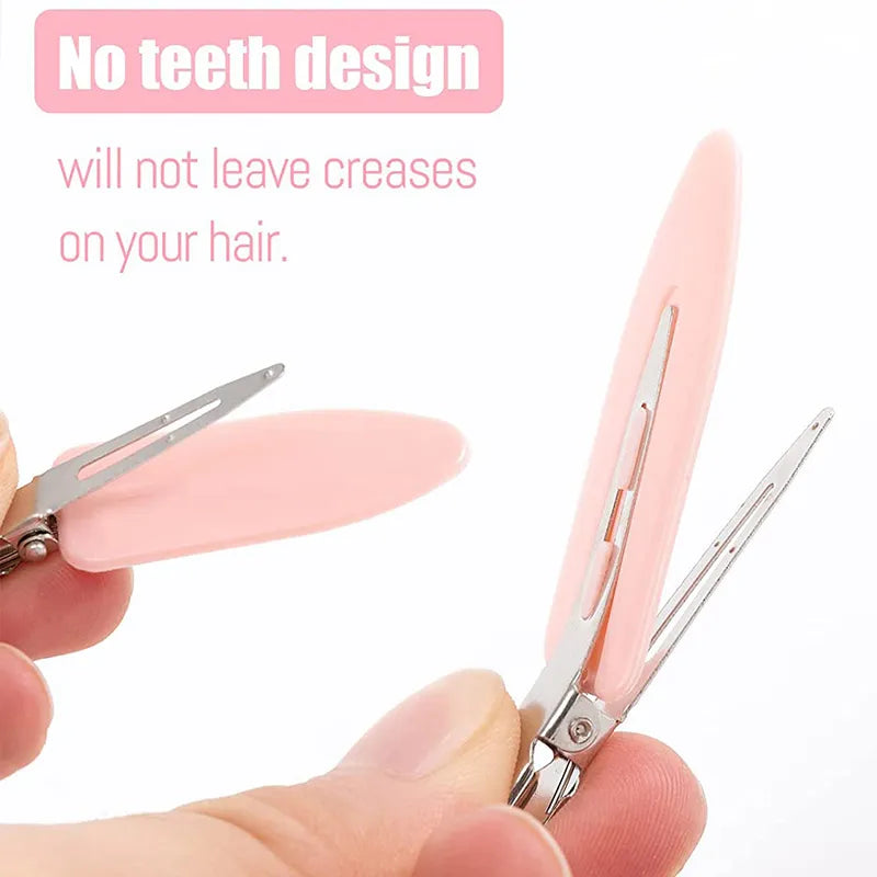 10pcs/set No Crease Basic Hair Clips For Women Girls Hair Styling