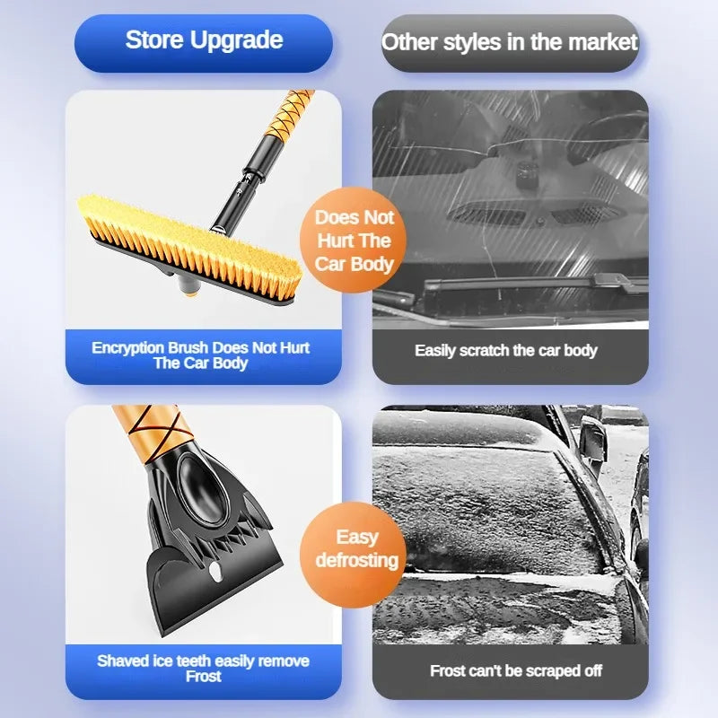 Car Snow Removal Shovel Snow Ice Scraper Snow Brush Shovel Snow