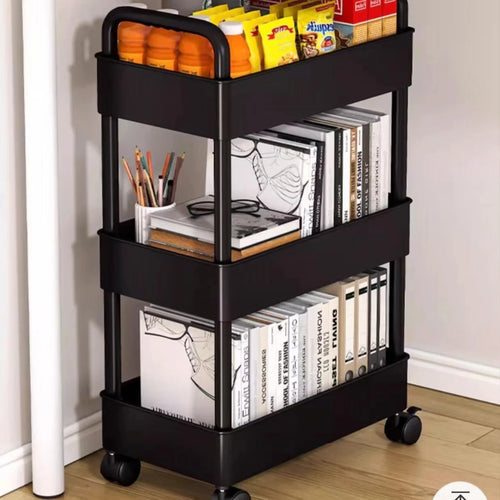 Mobile Storage Rack Trolley Bedroom Multi-Layer Storage Racks