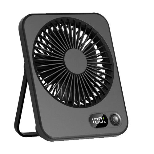 2024 New small fan handy charging long life ultra-thin desktop fan