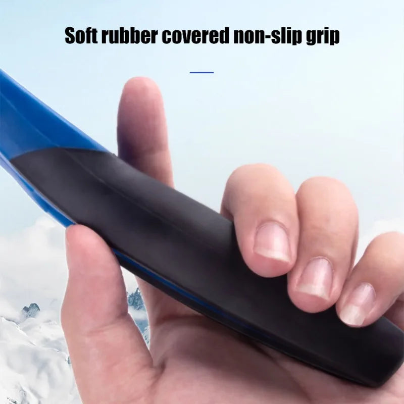 Car Ice Scrapers Silicone Car Snow Shovel Soft Handle Ice Scraper