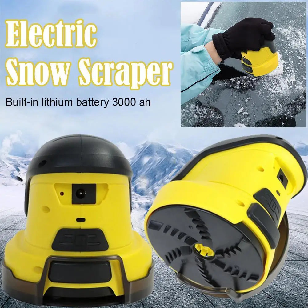 Electric Snow Scraper Rechargeable Cordless Ice Scraper Remover Tool