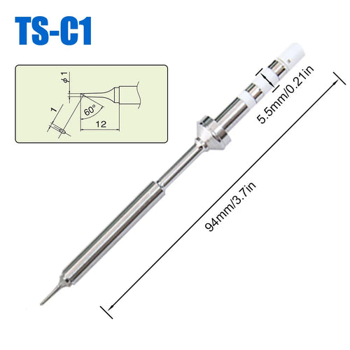 Pine64 TS100 TS101 Soldering Iron Tips Replacement Various Models of