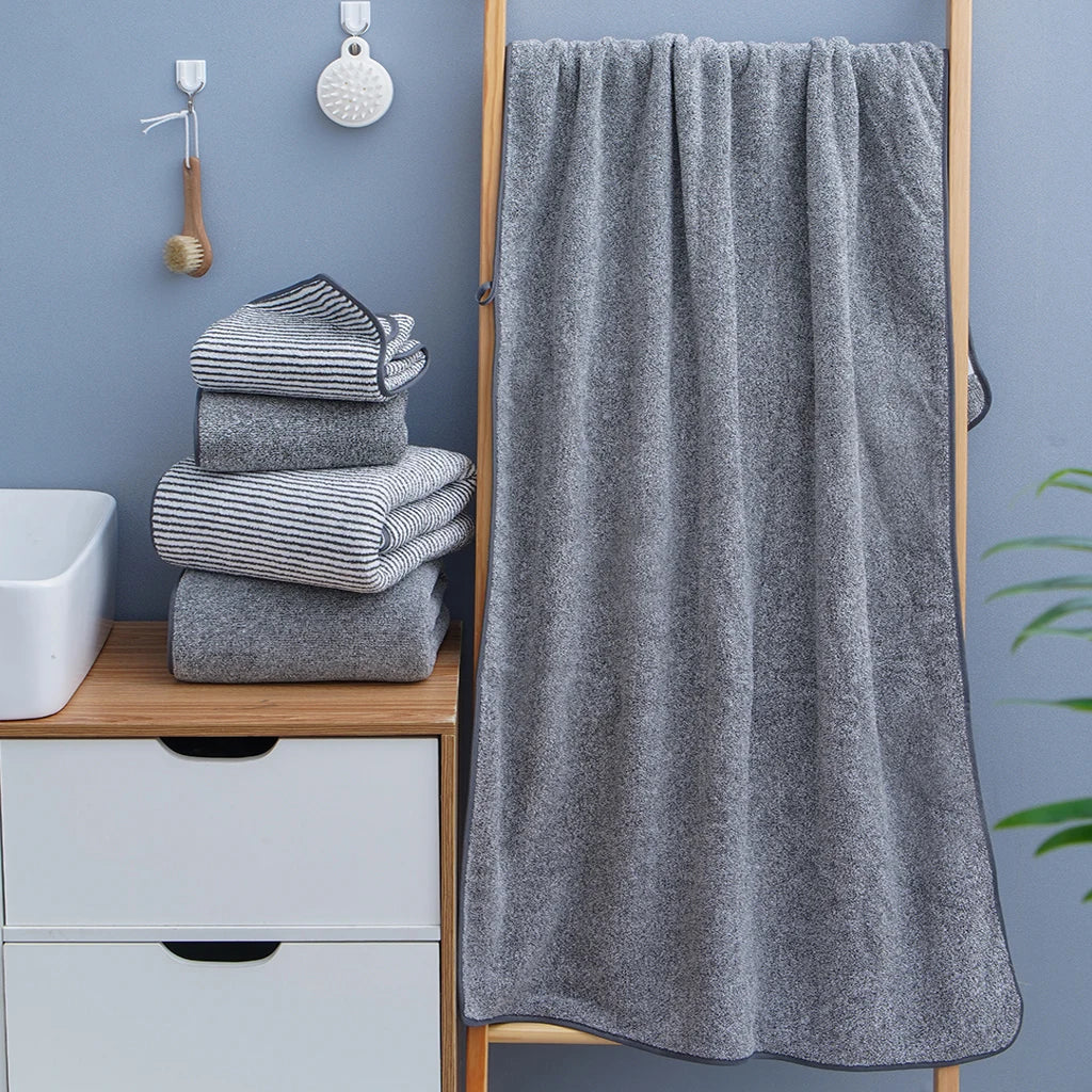 Thickened Bath Towels for The Body Microfiber Towel for Gym Sports