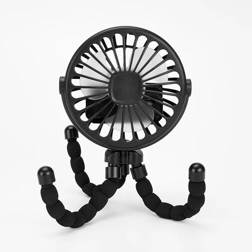 USB Rechargeable Octopus Multifunctional Mini Fan Fixable Small Fan