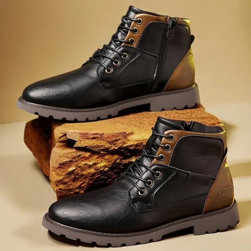 ankle boots mens designer shoes for man luxury motorcycle boots men