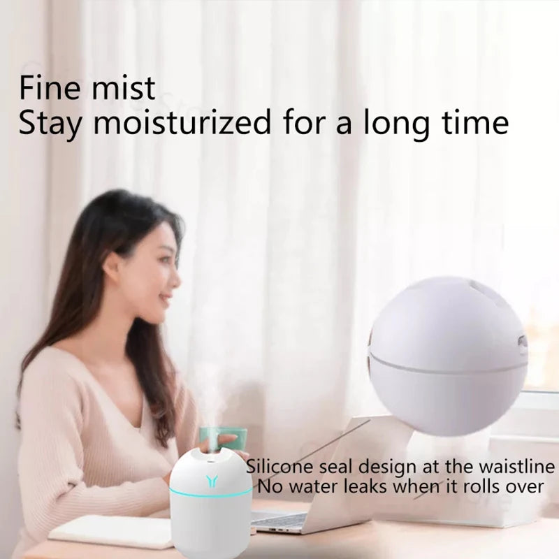 250ML Mini Aroma Oil Diffuser USB Essential Oil Atomizer Electric Air