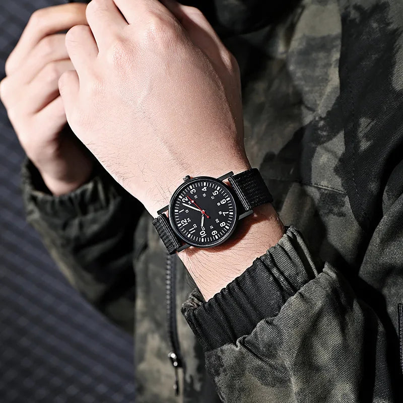 YIKAZE Military Men's Watches Luminous Shock Resistant Men Sports