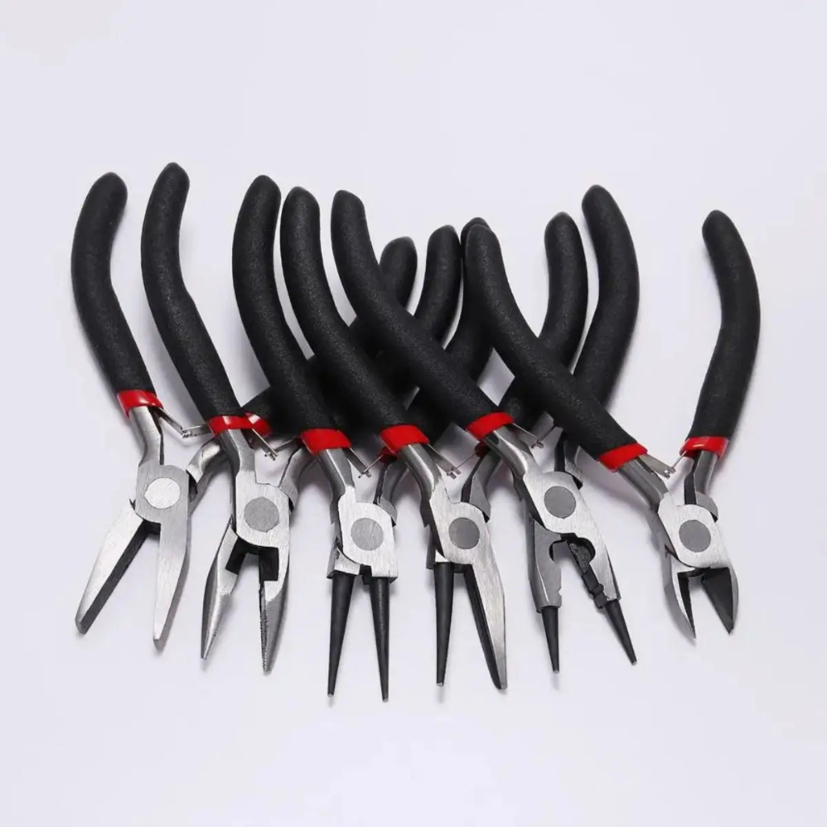 12style Jewelry Pliers Tools & Equipment Kit Long Needle Round Nose