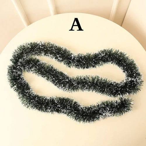 1PCS 2M Christmas Eve Decoration Bar Tops Ribbon Garland Christmas