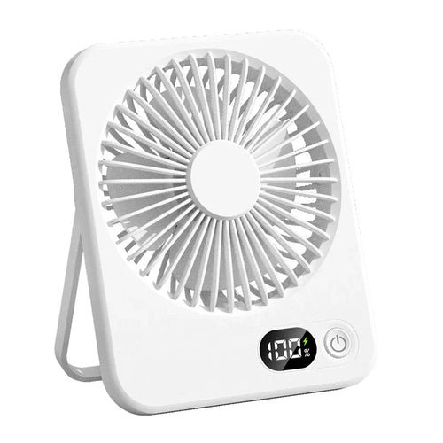 2024 New small fan handy charging long life ultra-thin desktop fan