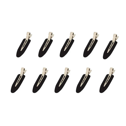 10pcs/set No Crease Basic Hair Clips For Women Girls Hair Styling