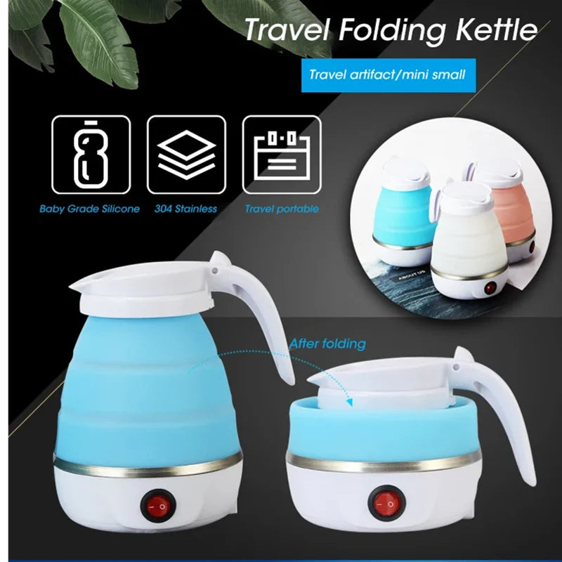 220V 600ML Foldable And Portable Teapot Water Heater Household Travel