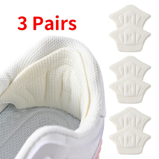 3pair/6pcs Insoles Patch Heel Pads for Sport Shoes Back Sticker