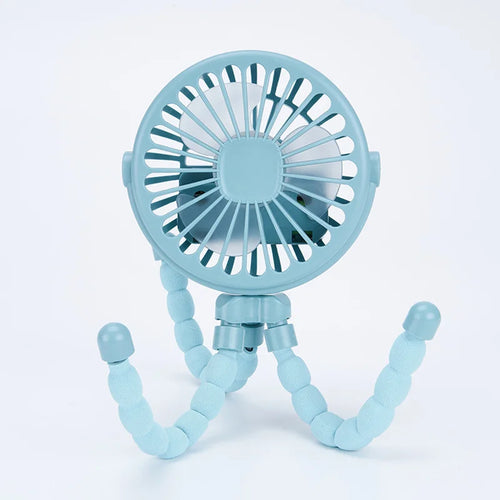 USB Rechargeable Octopus Multifunctional Mini Fan Fixable Small Fan