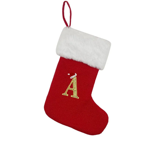 Christmas Alphabet Knitting Socks Christmas Tree Ornaments Christmas