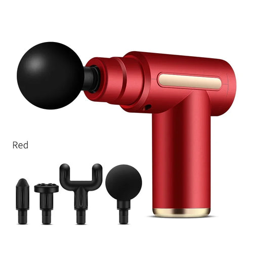 Mini Massage Gun Muscle Massager With 6 Speeds Type-C Charging