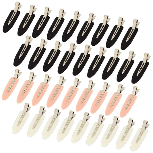 10pcs/set No Crease Basic Hair Clips For Women Girls Hair Styling