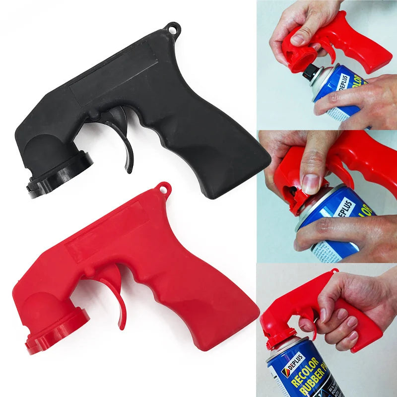 Car Spray Paint Gun Handle Spray Full Grip Lock Handle Trigger Polish