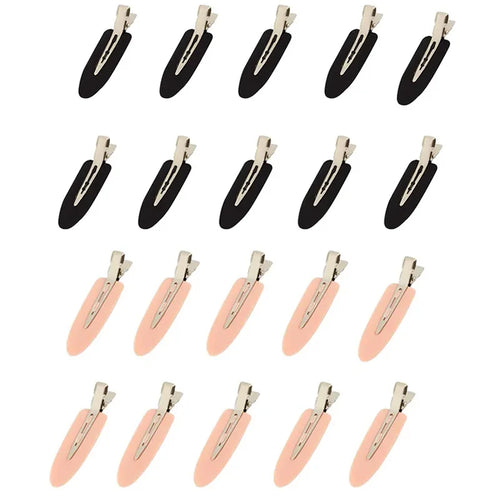 10pcs/set No Crease Basic Hair Clips For Women Girls Hair Styling