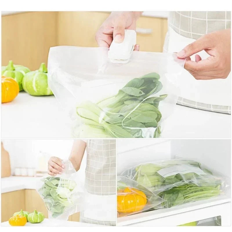 Mini Multi-function Sealer Plastic Storage Bag Sealing Machine Close