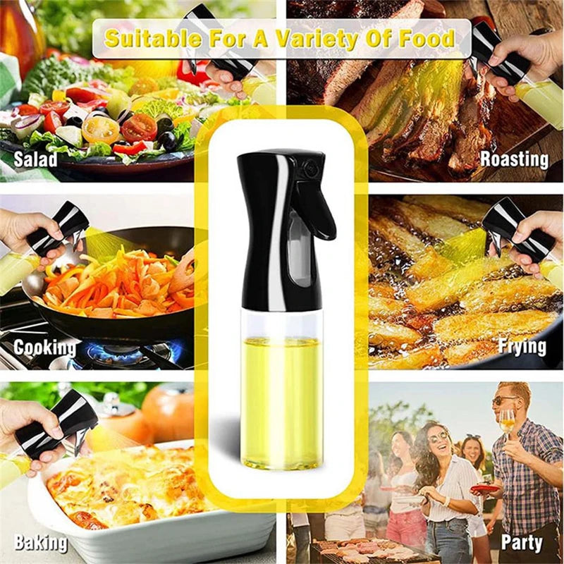 1PC 300ML Olive Oil Spray Bottle Kitchen, Soy Sauce Vinegar Seasoning