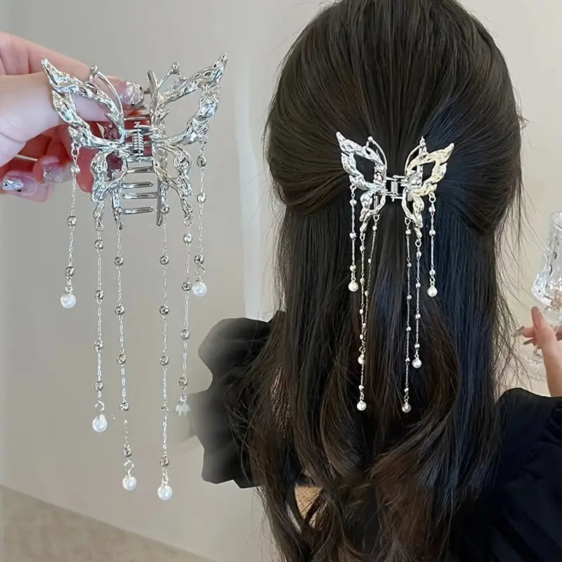 AWAYTR Shark Crab Clips Girls Hairpin Hair Accessories Korean Women