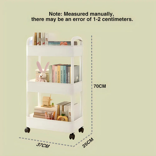 Mobile Storage Rack Trolley Bedroom Multi-Layer Storage Racks