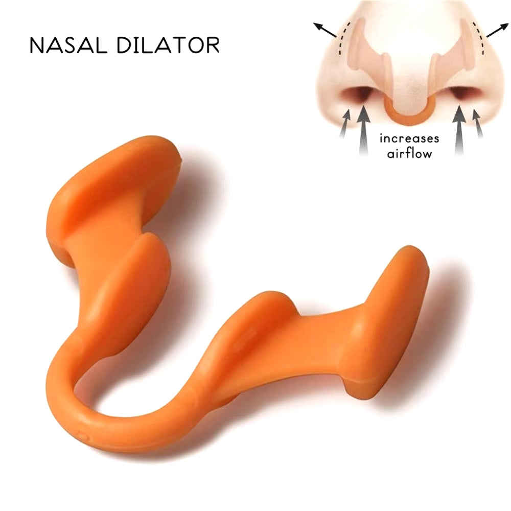 1Pc Silicone Nose Clip anti Snoring Nasal Dilator Stop Snore Aid Easy Breathe Improve Sleeping Rhinitis